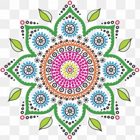 Mandalas - Mandala Coloring Book PNG