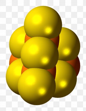 Molecule Illustration - Phosphorus Sulfide Molecule Phosphorus Sulfide Molecular Model PNG