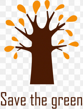 Save The Green Arbor Day PNG