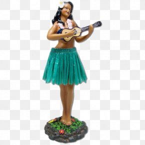Monstera - Ukulele Hula Hawaii Doll Dance PNG