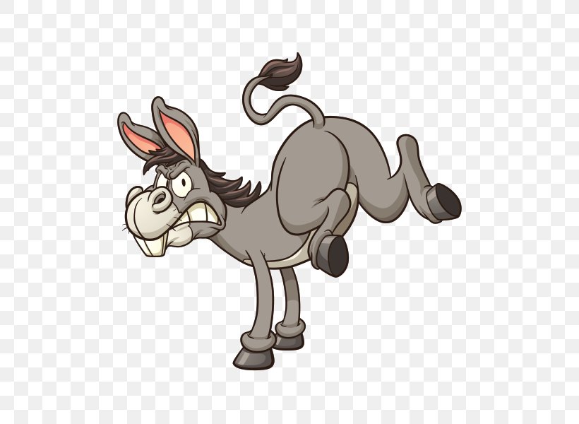 Donkey Cartoon Clip Art, PNG, 600x600px, Donkey, Carnivoran, Cartoon, Cattle Like Mammal, Cow Goat Family Download Free
