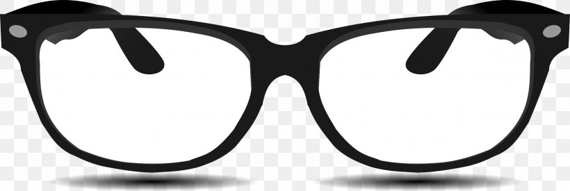 Glasses Clip Art, PNG, 2400x807px, Glasses, Black And White, Eye, Eye Protection, Eyewear Download Free