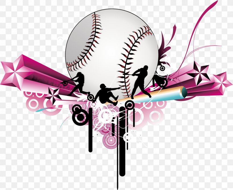 Euclidean Vector Baseball Shutterstock, PNG, 1290x1050px, Baseball, Magenta, Pink, Shutterstock Download Free