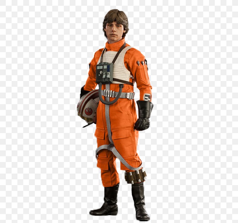 Star Wars: X-Wing Luke Skywalker Yavin X-wing Starfighter, PNG, 504x771px, 16 Scale Modeling, Star Wars Xwing, Action Figure, Action Toy Figures, Costume Download Free
