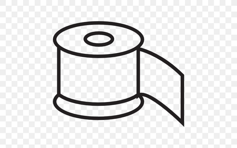 Toilet Paper Holders, PNG, 512x512px, Paper, Bathroom, Black And White, Hygiene, Logo Download Free