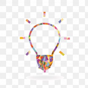 Vector Bulb Lines - Incandescent Light Bulb Creativity PNG