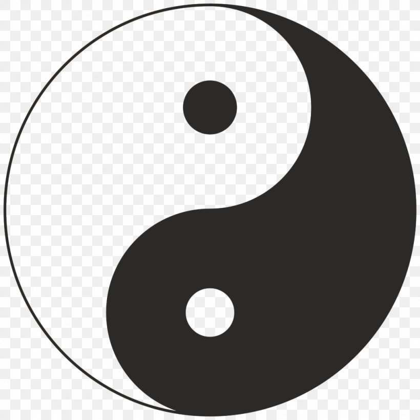 Yin And Yang Symbol Taijitu Meaning Sign, PNG, 1024x1024px, Yin And Yang, Black And White, Culture, Definition, Idea Download Free