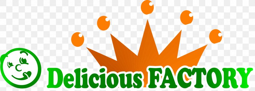 Delicious FACTORY Logo Font Clip Art Brand, PNG, 2100x750px, Logo, Arizona, Brand, Commodity, Orange Download Free