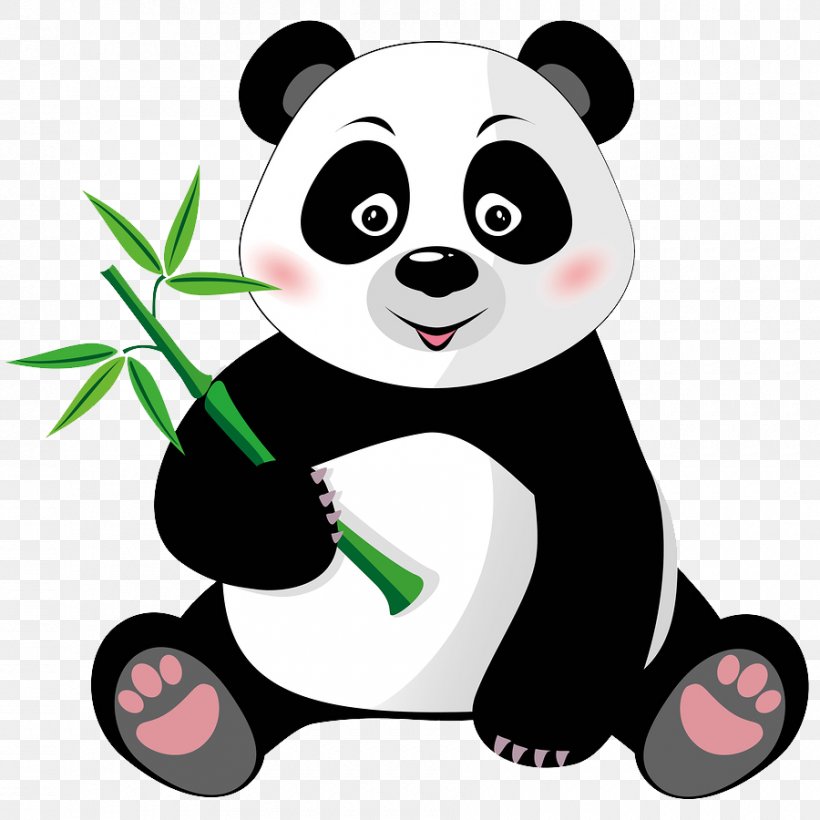 Giant Panda Cartoon Royalty-free Clip Art, PNG, 900x900px, Giant Panda, Bear, Can Stock Photo, Carnivoran, Cartoon Download Free