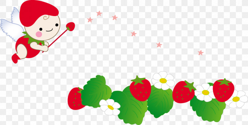 Ice Cream, PNG, 1004x506px, Strawberry, Character, Christmas Ornament, Computer, Fruit Download Free