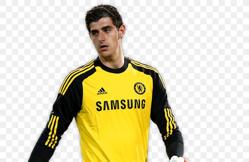 Thibaut Courtois Chelsea F.C. Premier League Goalkeeper Football Player, PNG, 642x532px, Thibaut Courtois, Chelsea Fc, Clothing, Football Player, Goalkeeper Download Free