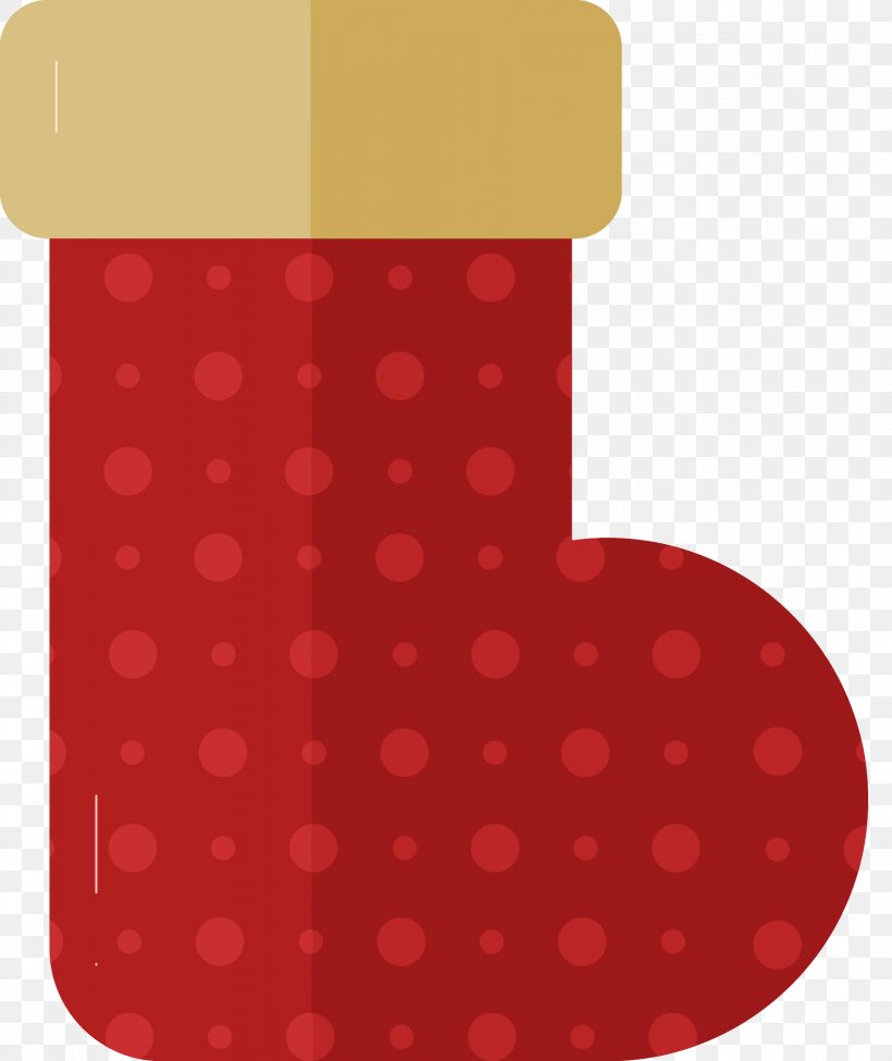 Christmas Stockings, PNG, 1803x2145px, Christmas Stockings, Cylinder, Polka Dot, Red Download Free