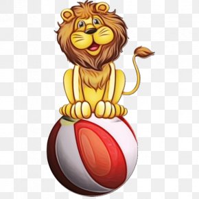 Carnivore Animated Cartoon - Lion Logo PNG