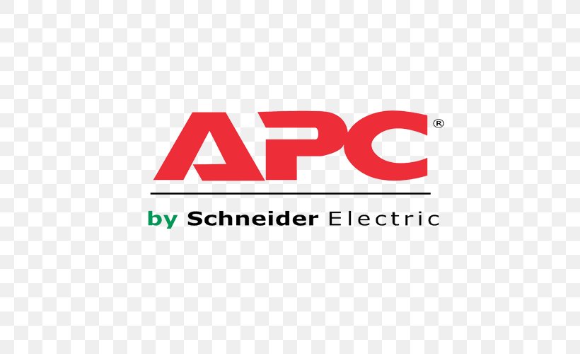 Logo APC By Schneider Electric APC Smart-UPS Schneider Electric APC Essential Surgearrest Surge Protector Surge Protection And Power Conditioning, PNG, 500x500px, Logo, Apc By Schneider Electric, Apc Smartups, Area, Brand Download Free
