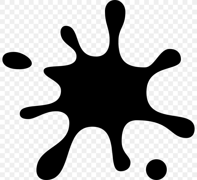 Paint Ink Clip Art, PNG, 800x752px, Paint, Artwork, Black, Black And White, Drawing Download Free