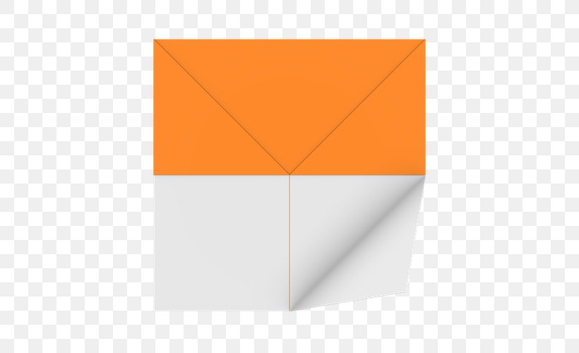 Paper Product Design Line Triangle, PNG, 500x500px, Paper, Art, Art Paper, Orange, Rectangle Download Free
