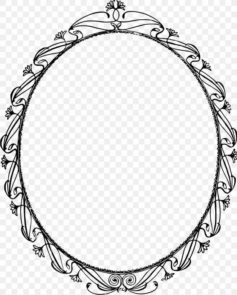 Picture Frames Oval Necklace Chain, PNG, 1926x2400px, Picture Frames, Black And White, Body Jewelry, Chain, Dog Collar Download Free