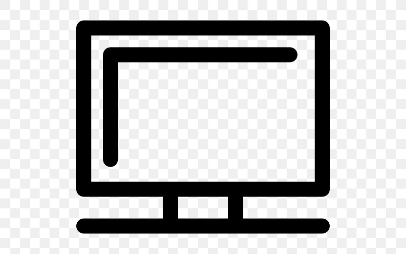 Television Computer Monitors Business Electronic Visual Display, PNG, 512x512px, Television, Apartment, Area, Black, Black And White Download Free