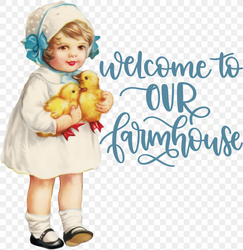 Welcome To Our Farmhouse Farmhouse, PNG, 2913x3000px, Farmhouse, Christmas Day, Easter Basket, Easter Bunny, Easter Cake Download Free