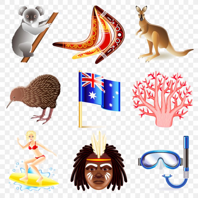 Australia Icon, PNG, 1024x1024px, Australia, Clip Art, Fauna Of Australia, Flag Of Australia, Illustration Download Free