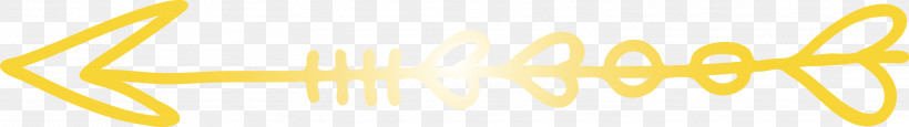 Boho Arrow, PNG, 2998x421px, Boho Arrow, Line, Logo, Text, Yellow Download Free