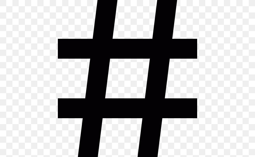 Hashtag Social Media Number Sign Symbol, PNG, 512x506px, Hashtag, Black And White, Cross, Logo, Number Sign Download Free