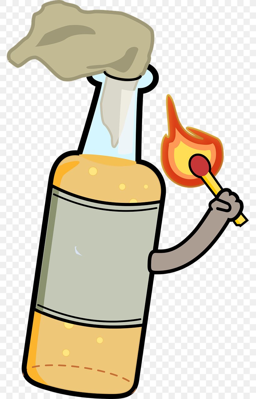 Molotov Cocktail Weapon Clip Art, PNG, 775x1280px, Cocktail, Artwork, Beak, Drawing, Incendiary Device Download Free