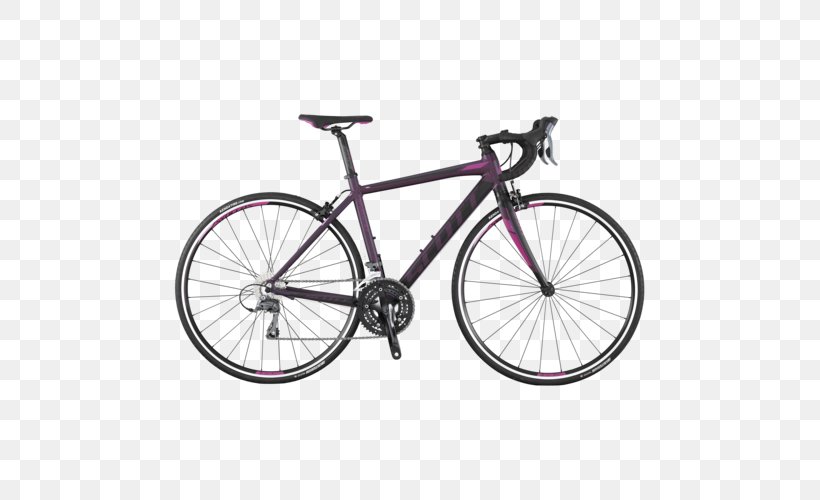 Racing Bicycle Scott Sports Cycling Road Bicycle, PNG, 500x500px, Bicycle, Bicycle Accessory, Bicycle Forks, Bicycle Frame, Bicycle Frames Download Free
