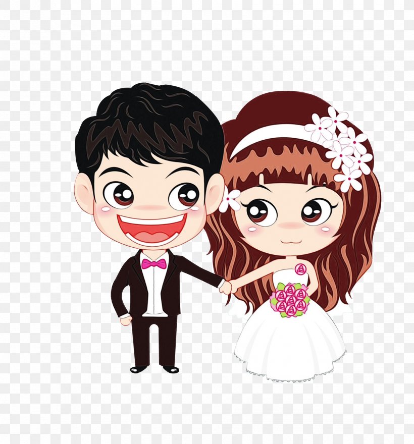 Bridegroom Cartoon Engagement Illustration, PNG, 1858x1995px, Bridegroom, Animated Cartoon, Animation, Art, Black Hair Download Free