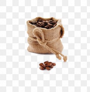 Bag Of Coffee Beans - Espresso Coffeemaker Latte Moka Pot PNG