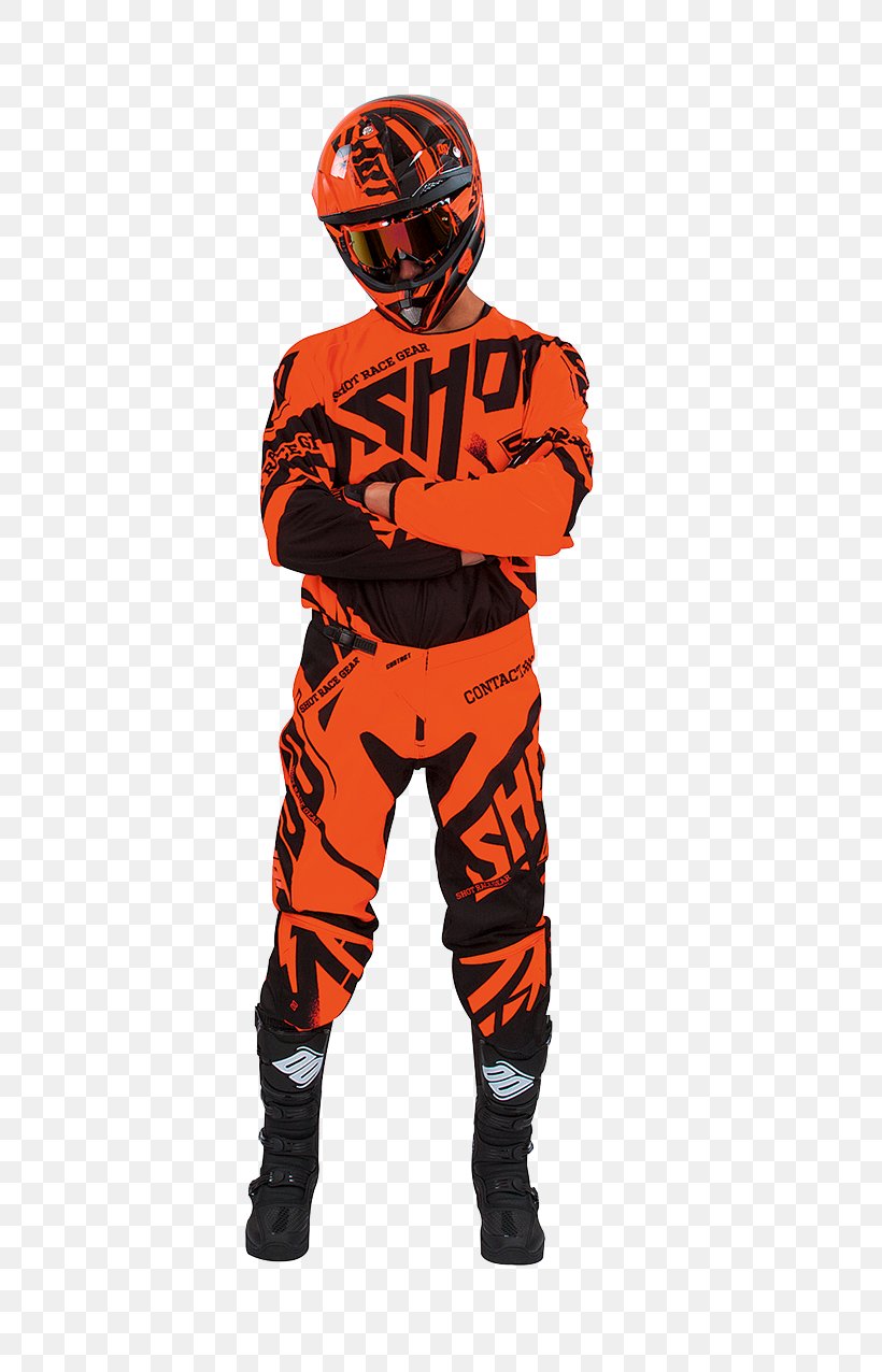 France Télécom Motocross Orange Livebox Pants Uniform, PNG, 671x1276px, Motocross, American Football Protective Gear, Baseball Equipment, Costume, Football Equipment And Supplies Download Free