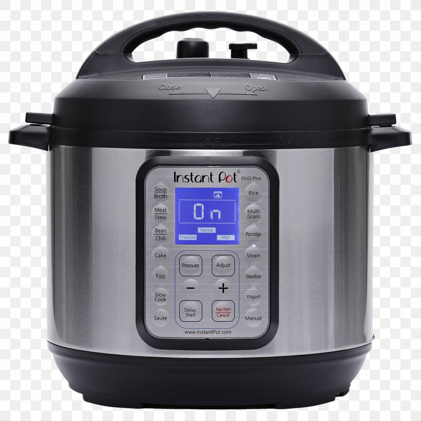 Instant Pot Duo Plus 9-in-1 Pressure Cooking Slow Cookers Multicooker, PNG, 1500x1500px, Instant Pot, Barbacoa, Cooking, Dish, Electric Kettle Download Free