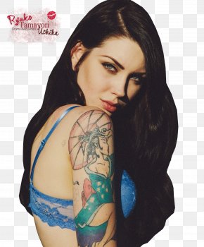 Model - Tattoo Inked Alternative Model Body Modification PNG