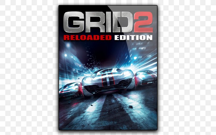 Grid 2 Race Driver: Grid Grid Autosport Forza Motorsport 2 Xbox 360, PNG, 512x512px, Grid 2, Advertising, Arcade Game, Automotive Design, Automotive Exterior Download Free