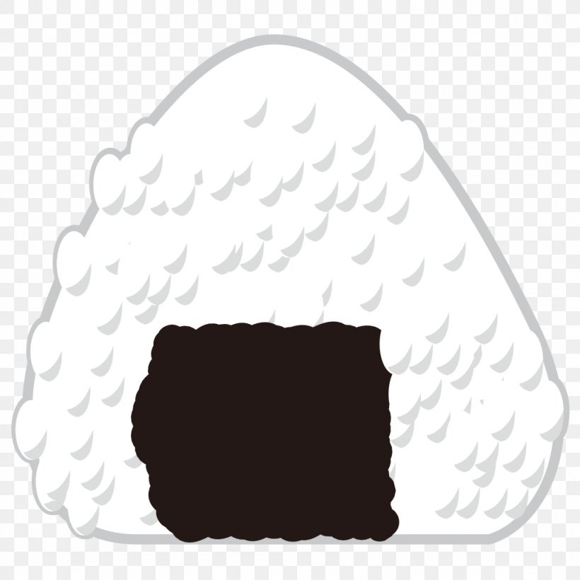 Onigiri Emoji Japanese Cuisine Ramen Meatball, PNG, 1024x1024px, Onigiri, Black, Black And White, Emoji, Food Download Free