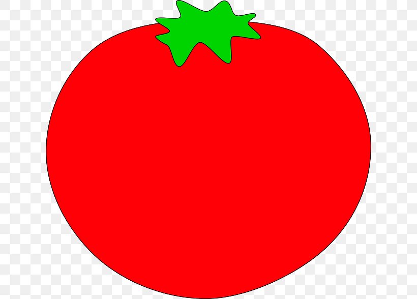 Red Tomato Clip Art, PNG, 640x588px, Red, Area, Christmas Ornament, Color, Flowering Plant Download Free