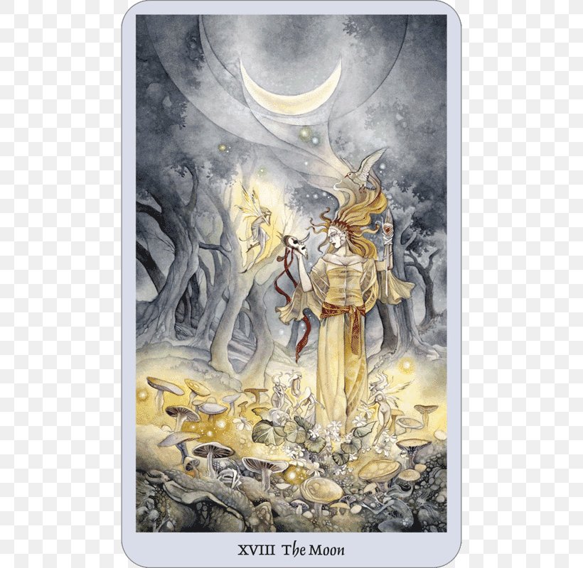 Shadowscapes Tarot The Moon Fantasy, PNG, 600x800px, Shadowscapes Tarot, Art, Barbara Moore, Fantasy, Fear Download Free