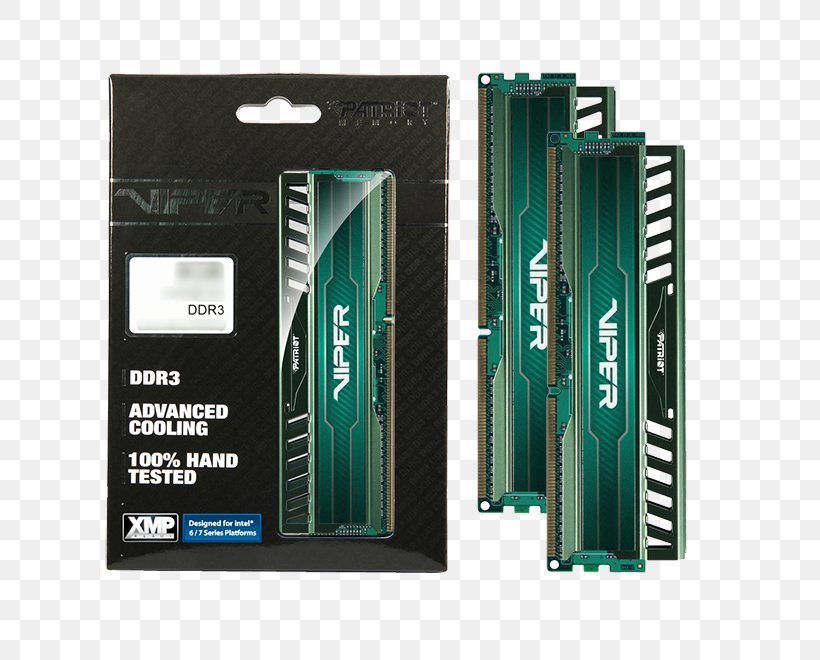 DDR3 SDRAM Patriot Memory Computer Memory Memory Module Doble Canal, PNG, 660x660px, Ddr3 Sdram, Advanced Micro Devices, Brand, Cas Latency, Computer Memory Download Free