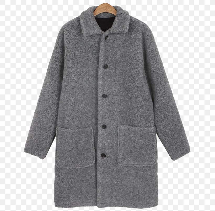 Overcoat Grey Wool, PNG, 647x804px, Overcoat, Button, Coat, Grey, Sleeve Download Free