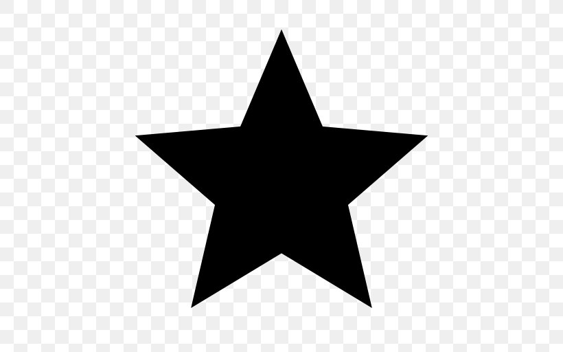 Star, PNG, 512x512px, Star, Autocad Dxf, Black, Black And White, Fivepointed Star Download Free