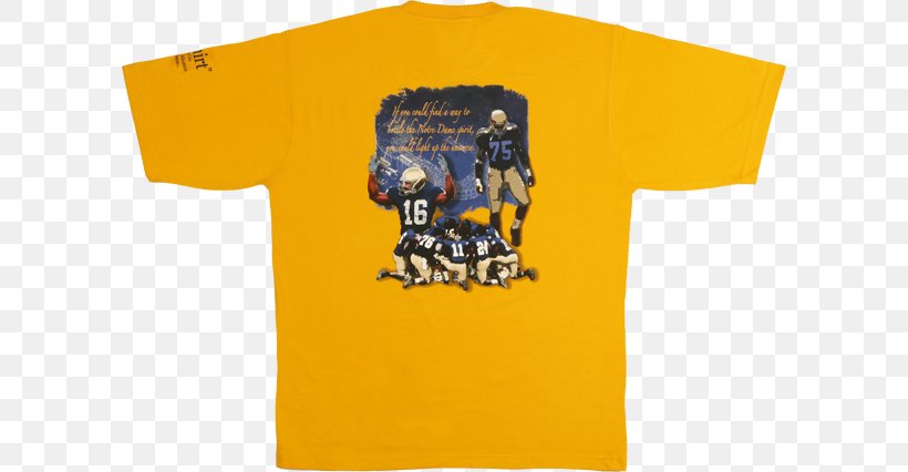 T-shirt University Of Notre Dame Notre Dame Fighting Irish Football Notre Dame Fighting Irish Women's Basketball, PNG, 600x426px, Tshirt, Active Shirt, American Football, Brand, Fashion Download Free