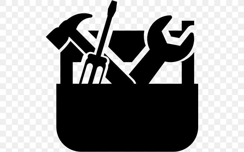 Tool Boxes Hand Tool, PNG, 512x512px, Tool Boxes, Area, Black, Black And White, Box Download Free
