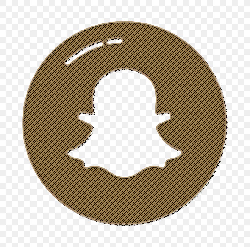 Ghost Icon Snapchat Icon Snapchat Logo Icon, PNG, 812x812px, Ghost Icon, Beige, Brown, Logo, Snapchat Icon Download Free