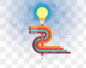 Shiny Bulb Design Elements - Light Lamp Icon PNG