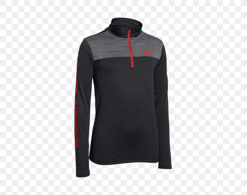 Long-sleeved T-shirt Long-sleeved T-shirt Sweater Under Armour, PNG, 615x650px, Tshirt, Active Shirt, Black, Football Boot, Jersey Download Free