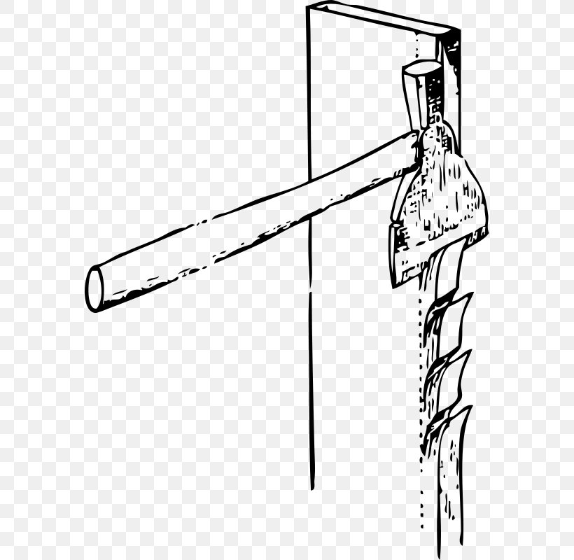 Axe Tool Clip Art, PNG, 578x800px, Axe, Black And White, Carpenter, Hardware Accessory, Line Art Download Free