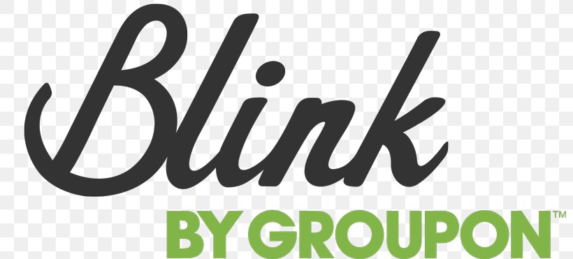 Blink By Groupon Discounts And Allowances Deal Of The Day Healthy Diet, PNG, 800x371px, Groupon, Black And White, Blink, Brand, Calligraphy Download Free