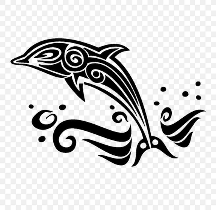 Dolphin Image Vector Graphics Design Clip Art, PNG, 800x800px, Dolphin, Art, Black And White, Decal, Drawing Download Free
