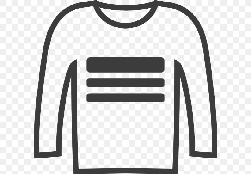 Sleeve T-shirt Clip Art Clothing, PNG, 600x570px, Sleeve, Blackandwhite, Clothing, Dress, Logo Download Free