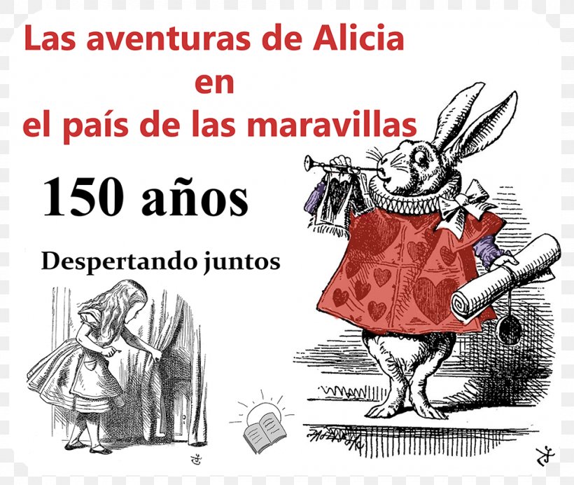 Alice's Adventures In Wonderland White Rabbit March Hare Mad Hatter Book, PNG, 1000x844px, Watercolor, Cartoon, Flower, Frame, Heart Download Free
